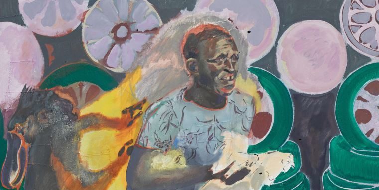 Der Künstler Michael Armitage - Paradise Edict 2 Header Michael Armitage Ausschnitt 3