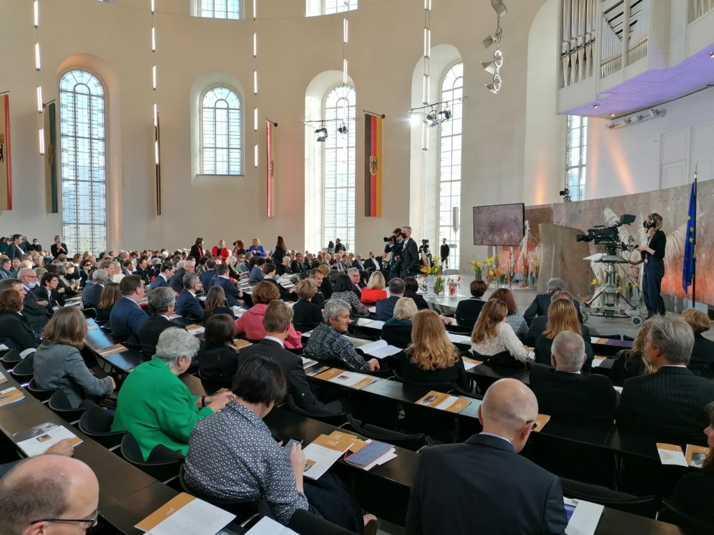 Friedenspreis 2021 for Tsitsi Dangarembga: This planet today urgently needs a new Enlightenment! ger/engl 2 IMG 20211024 104922