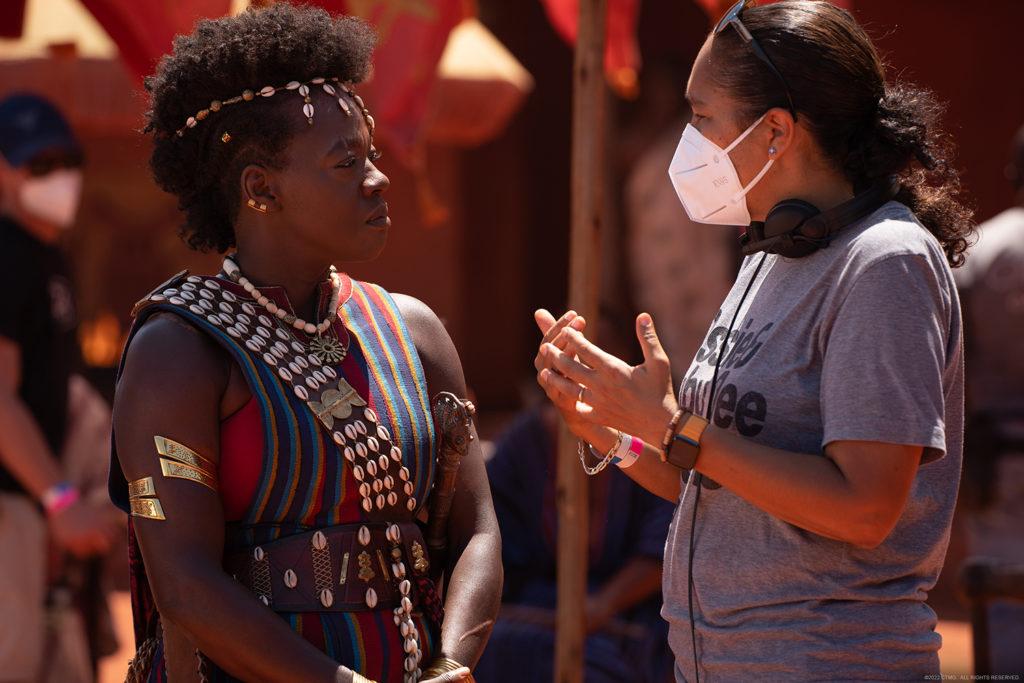The Woman King - Successfull Hollywood Drama about Dahomey Female Warriors 2 woman king2 with director