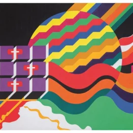 8 Mohammed Chabaa Untitled 1978 acrylic on canvas 95 x 130 cm Mohammed Chabaa estate Fouad Mazouz 720 0